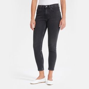 Everlane Mid-Rise Skinny Ankle Jeans Washed Black